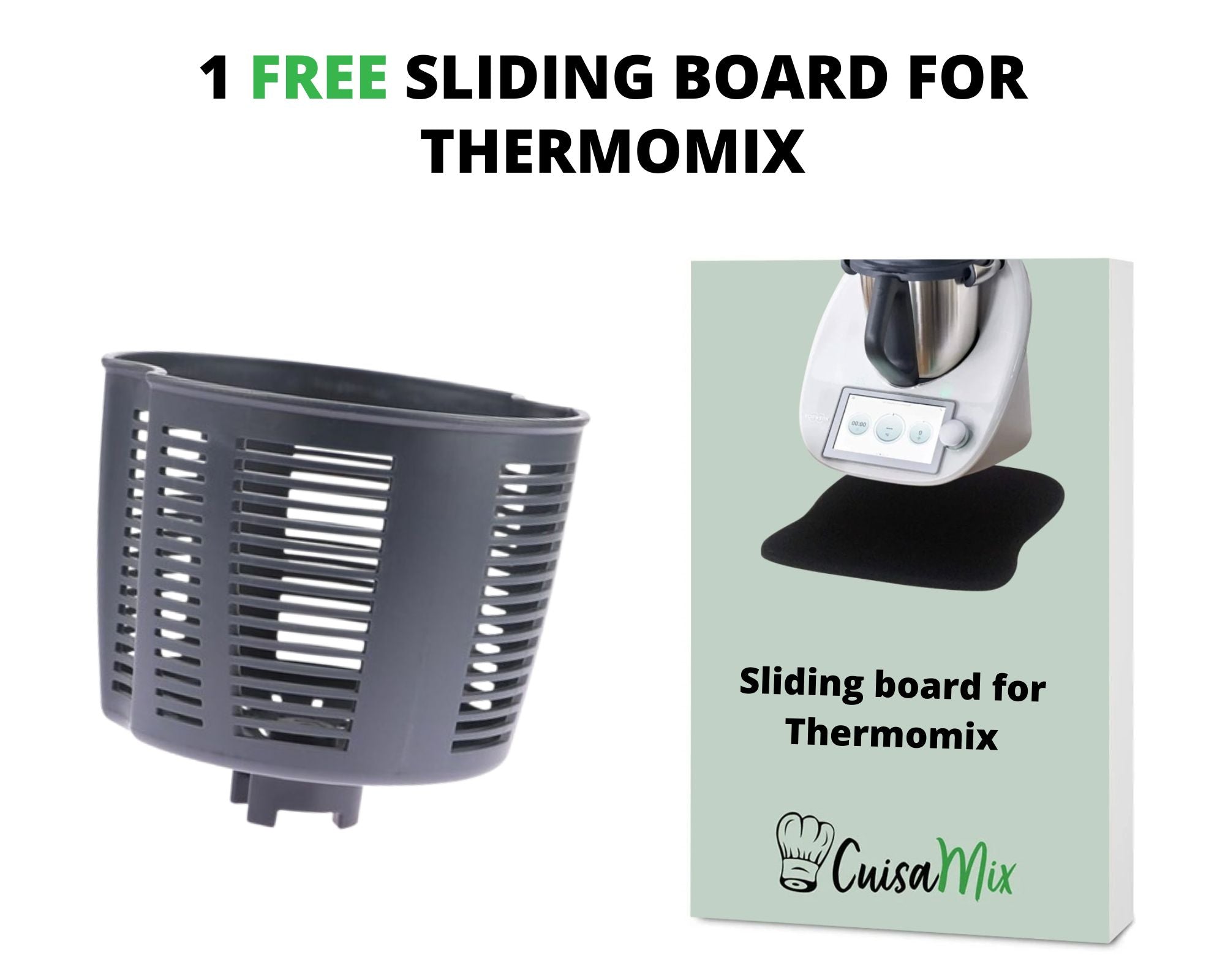 Essorix - Salad Spinner for Thermomix (+ 1 FREE Accessory)