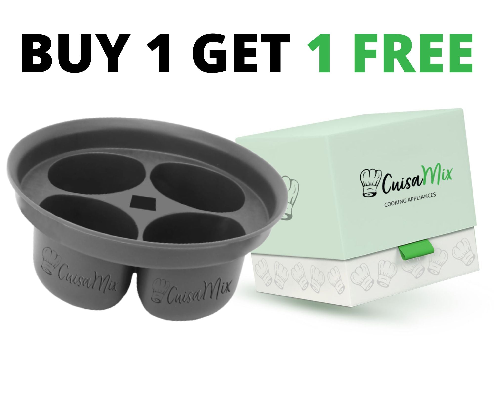 Cuisix - Egg Cooker for Thermomix (+ 1 FREE)