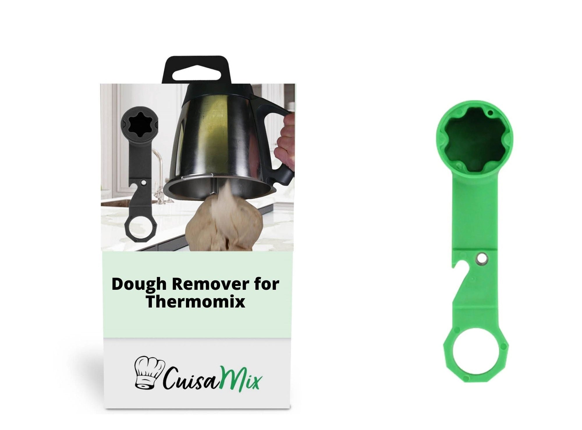 Demoulix - Dough Remover for Thermomix (+ 1 FREE)