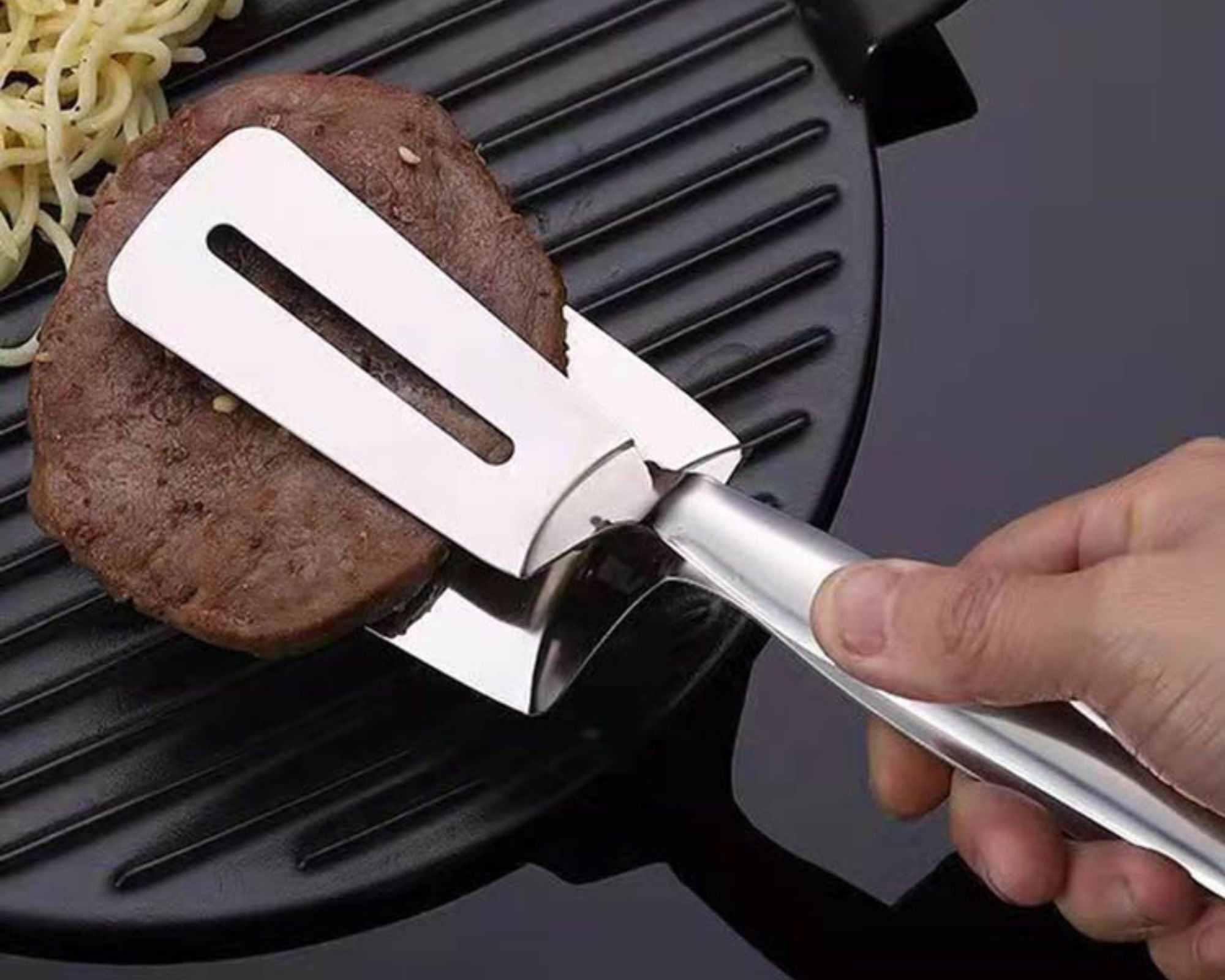 Grillix - Stainless Steel Grilling Tongs