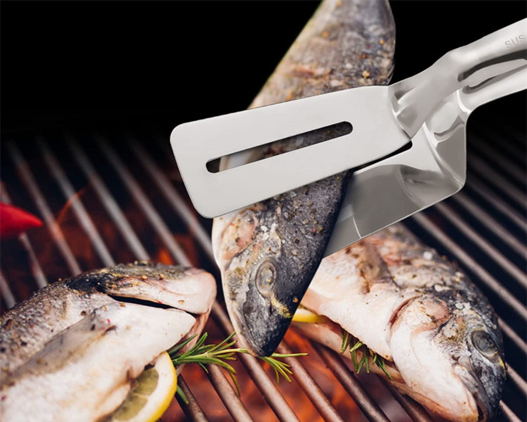 Grillix - Stainless Steel Grilling Tongs